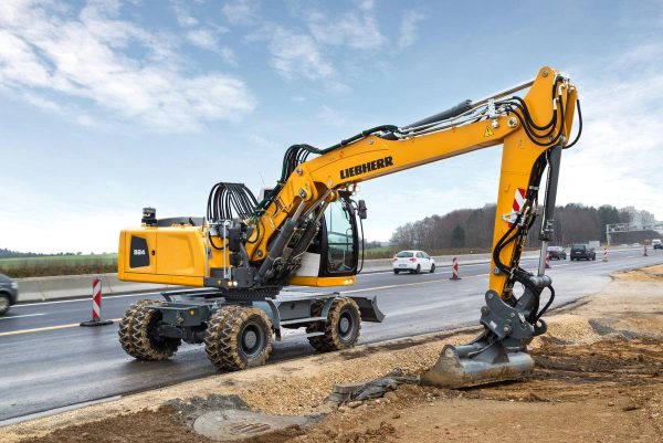 Wheeled excavators